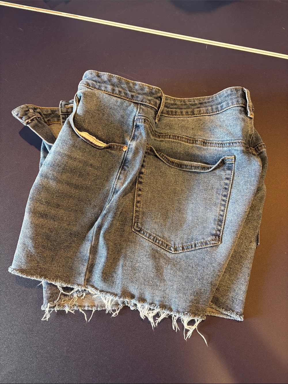 Madden Girl Light Blue Jean Shorts